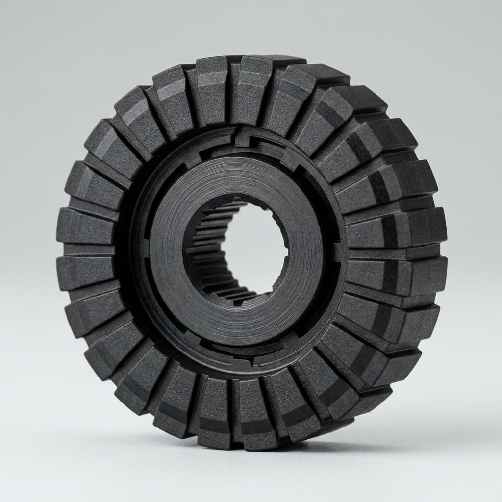 Injection molded bonded magnet rotor for automotive sensors