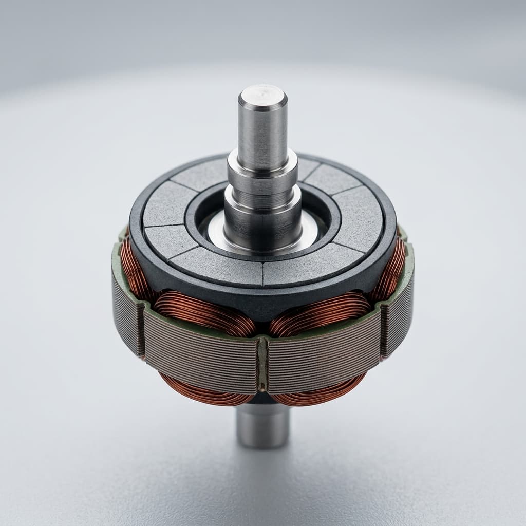 Micro motor bonded magnet rotor