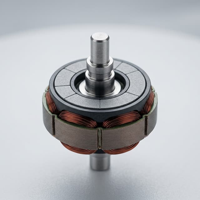 Micro motor bonded magnet rotor