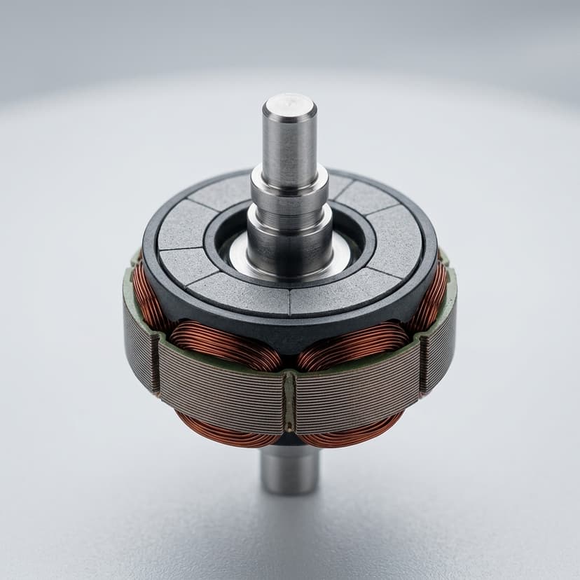 Micro motor bonded rotor