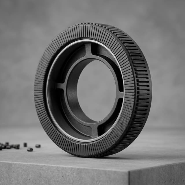 Multi-pole magnetic ring for ABS