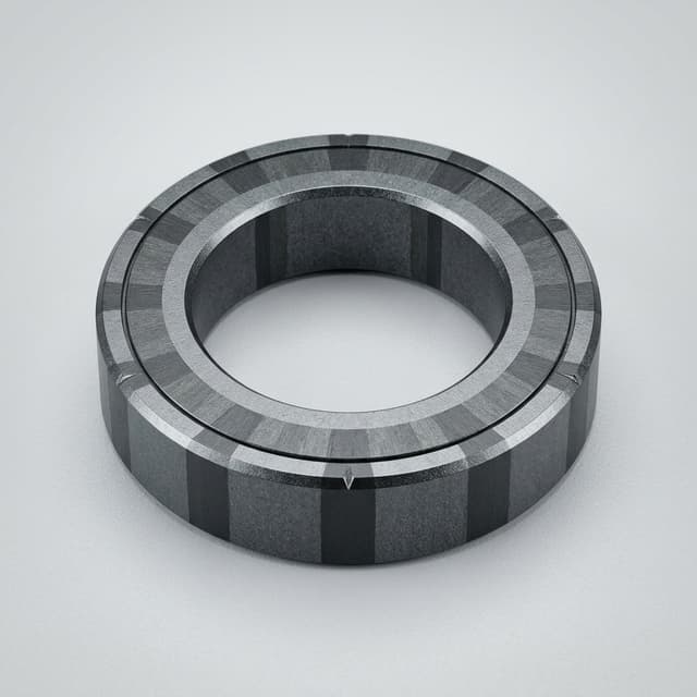 PPS bonded ferrite ring magnet