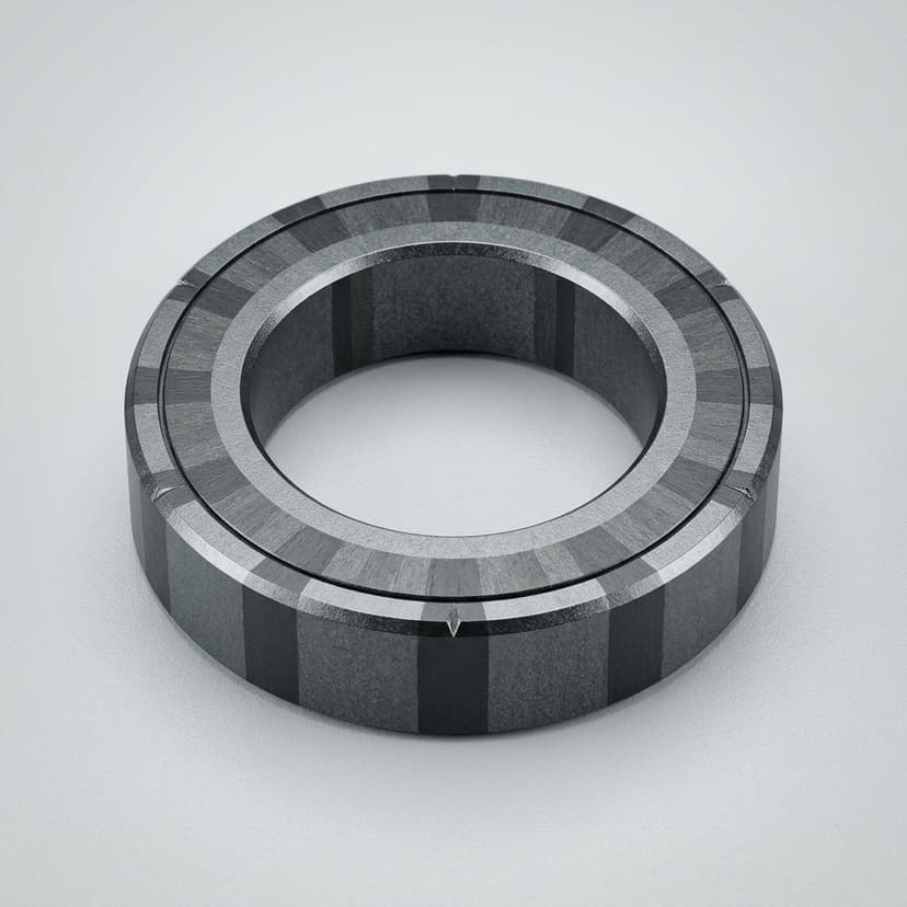 PPS Bonded Ferrite Ring Magnet