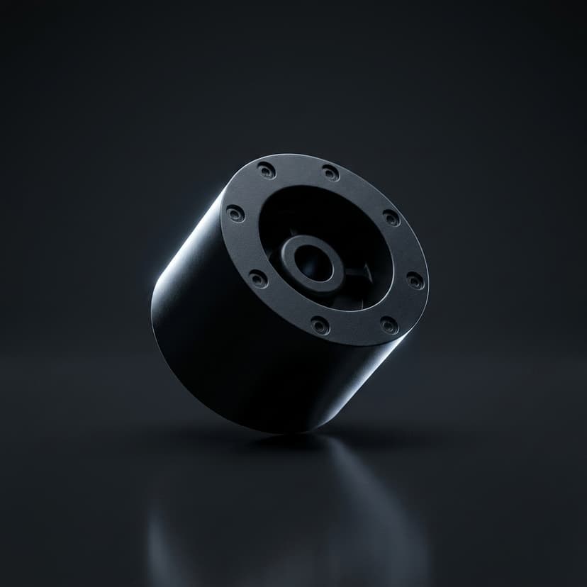 Plastic coated magnetic rotor