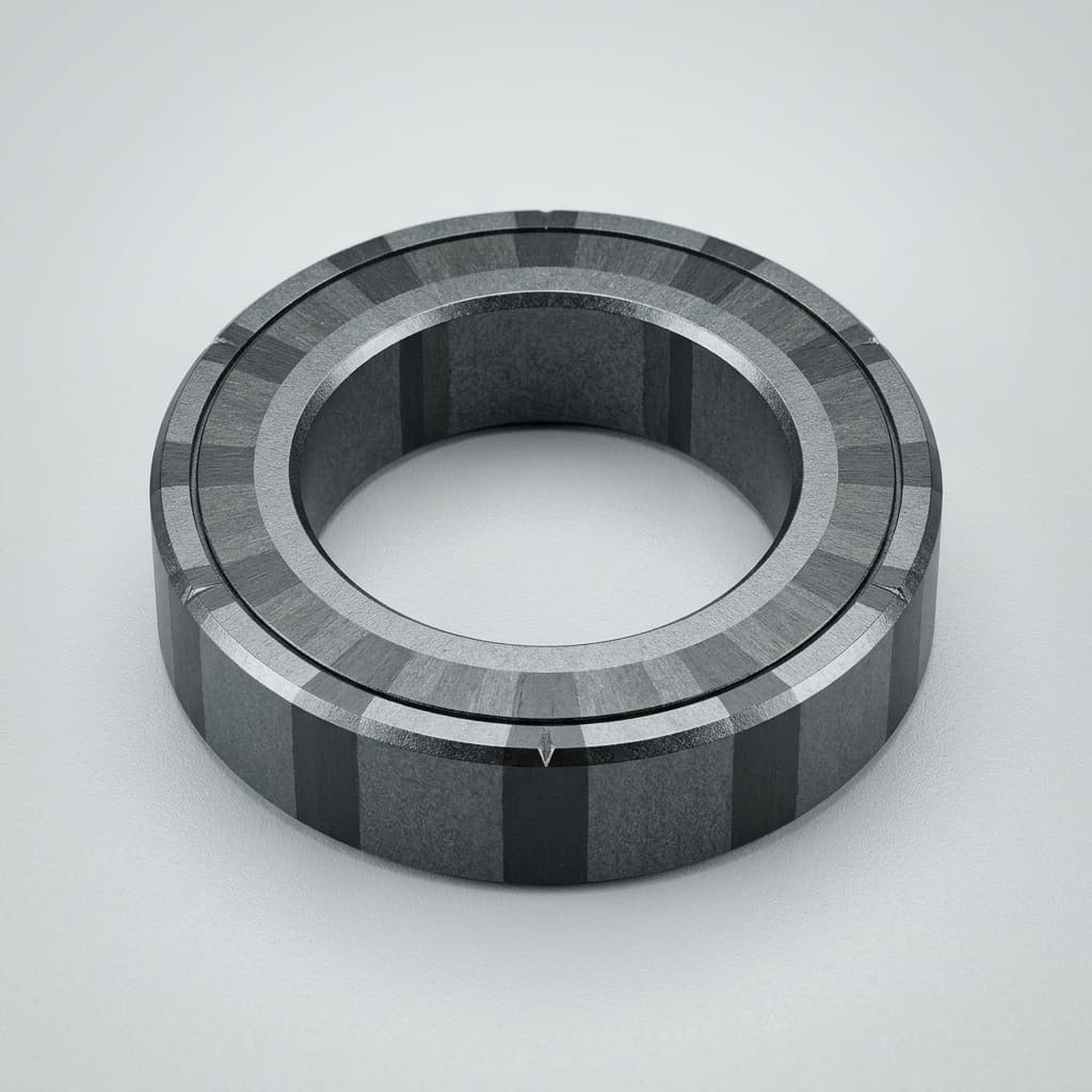 PPS bonded ferrite ring magnet